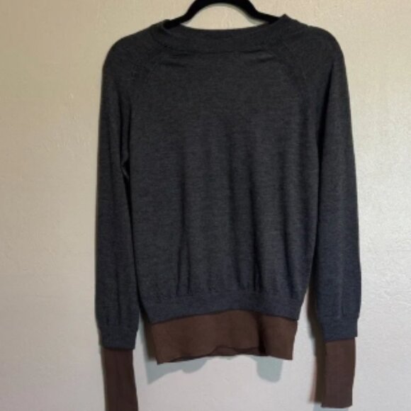Marc By Marc Jacobs Charcoal silk and cashmere blend Sweater - Picture 1 of 5